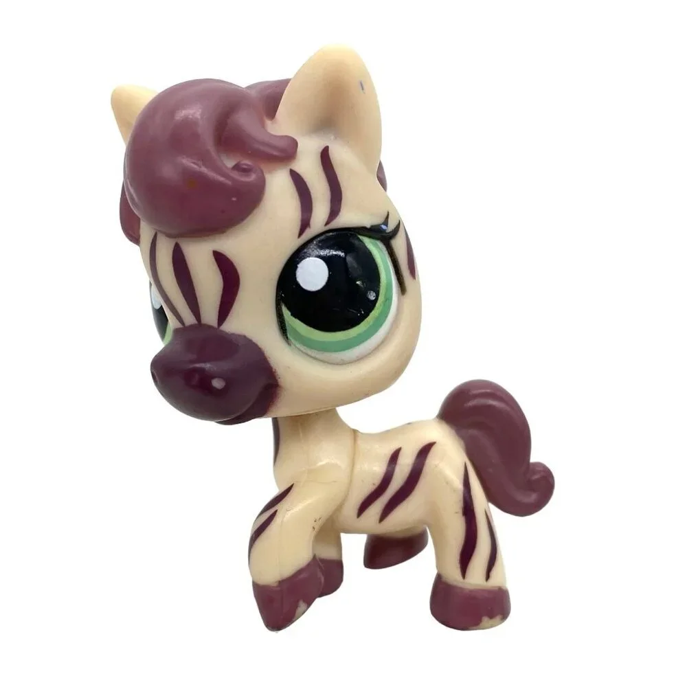 Littlest Pet Shop “Search n Safari” Giraffe, Zebra, Monkey and Kitten